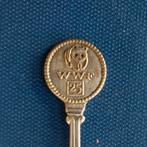 verzilverd lepeltje WWF, Wereldnatuurfonds 25 jaar, Panda, Ophalen of Verzenden