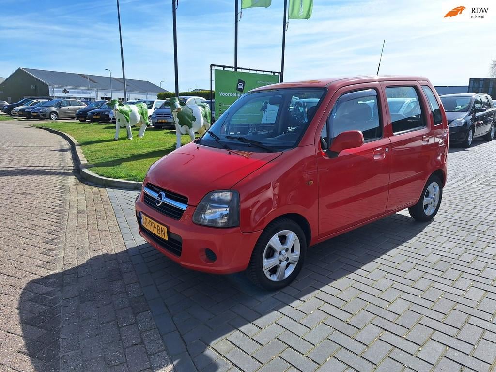 Opel Agila 1.2-16V Maxx / Nette auto / APK maart 2027, Auto's, Opel, Bedrijf, Te koop, Agila, ABS, Airbags, Elektrische buitenspiegels