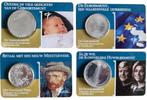 Nederland set 1e 4 coincards 5 en 10 Euro 2002-2004 (beschad