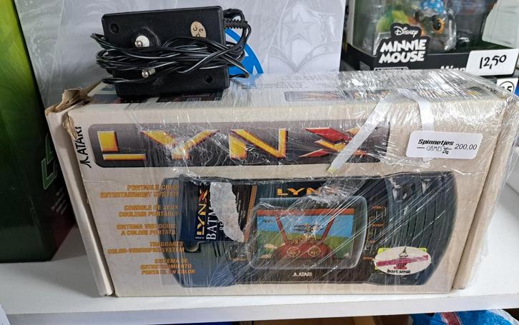 Atari Lynx met doos - Vintage handheld console, Spelcomputers en Games, Spelcomputers | Atari, Gebruikt, Atari Lynx, Zonder controller