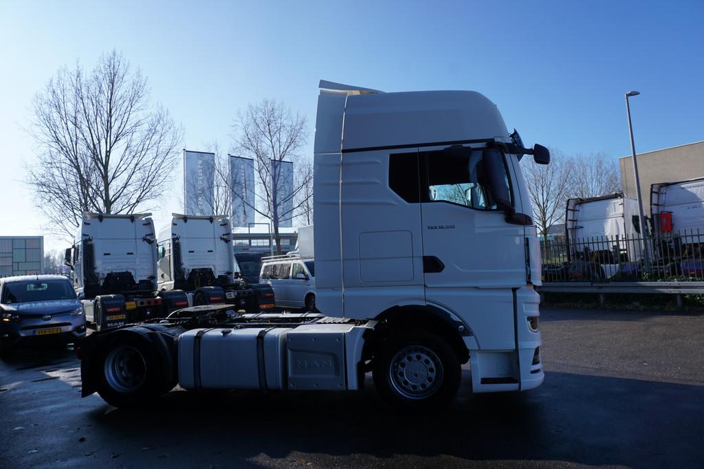 MAN TGX 18.510 4x2 BLS ACC Standairco Retarder Koelkast 2x T, Auto's, Vrachtwagens, Automaat, MAN, Wit, Origineel Nederlands
