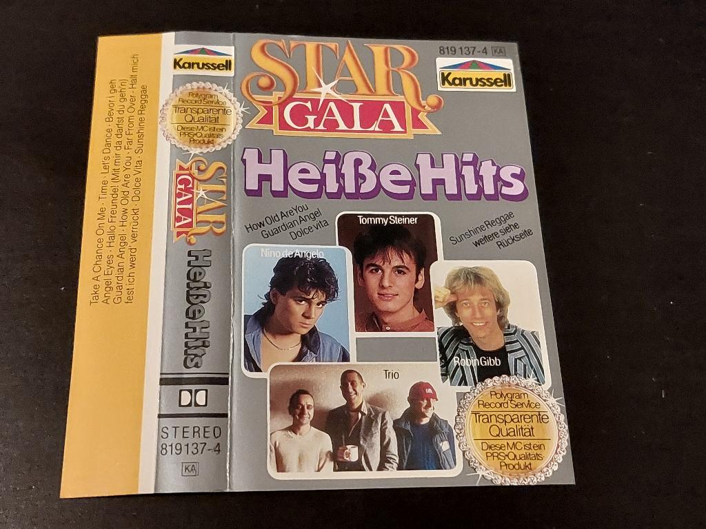 STAR GALA - HEISSE HITS (MC), 1 bandje, Ophalen of Verzenden, Zo goed als nieuw, Origineel