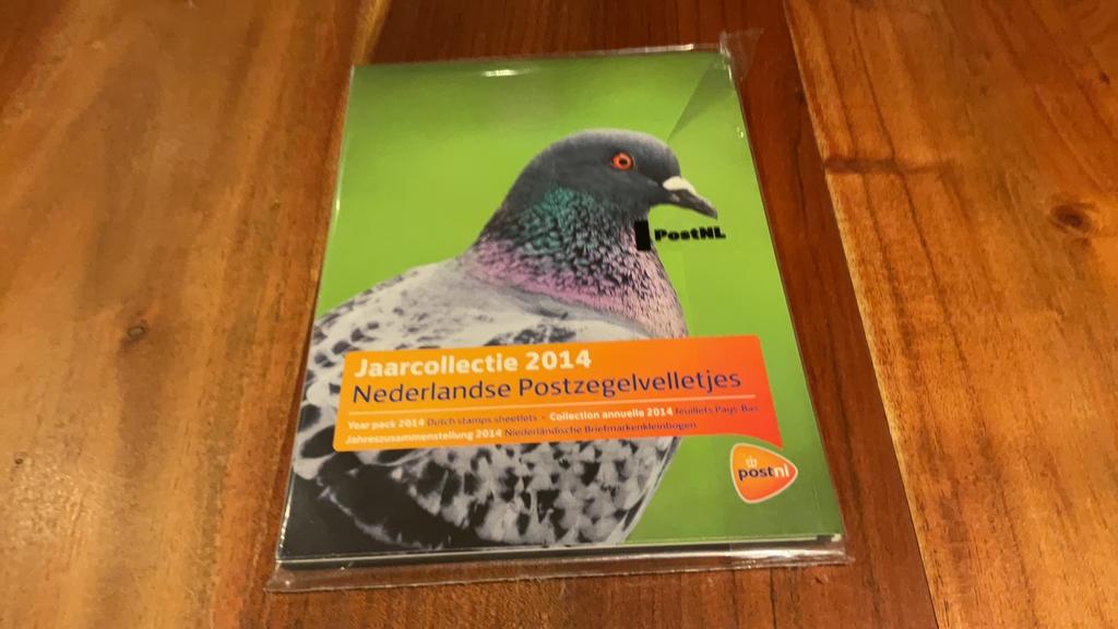 2014 jaarcollectie nederlandse postzegelvelletjes, Verzenden