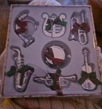 Kerstornamenten muziekinstrumenten, Diversen, Kerst, Ophalen, Nieuw