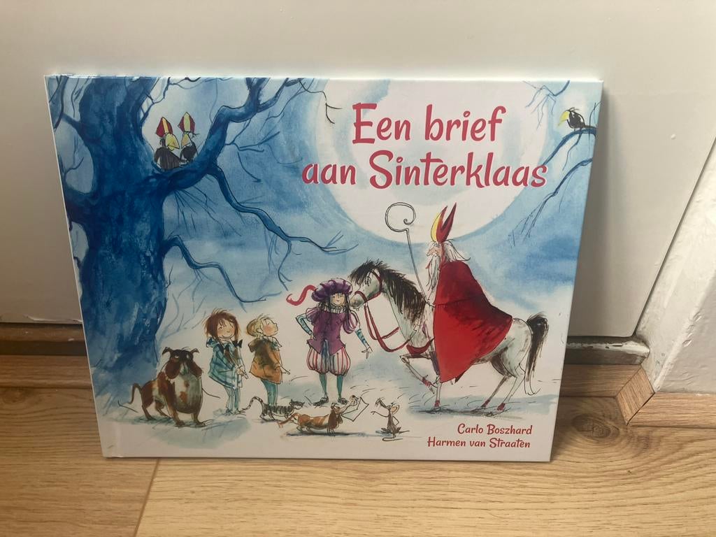 Een brief aan Sinterklaas- Carlo Boszhard/ Harmen van Straat, Ophalen of Verzenden, Zo goed als nieuw, Fictie algemeen