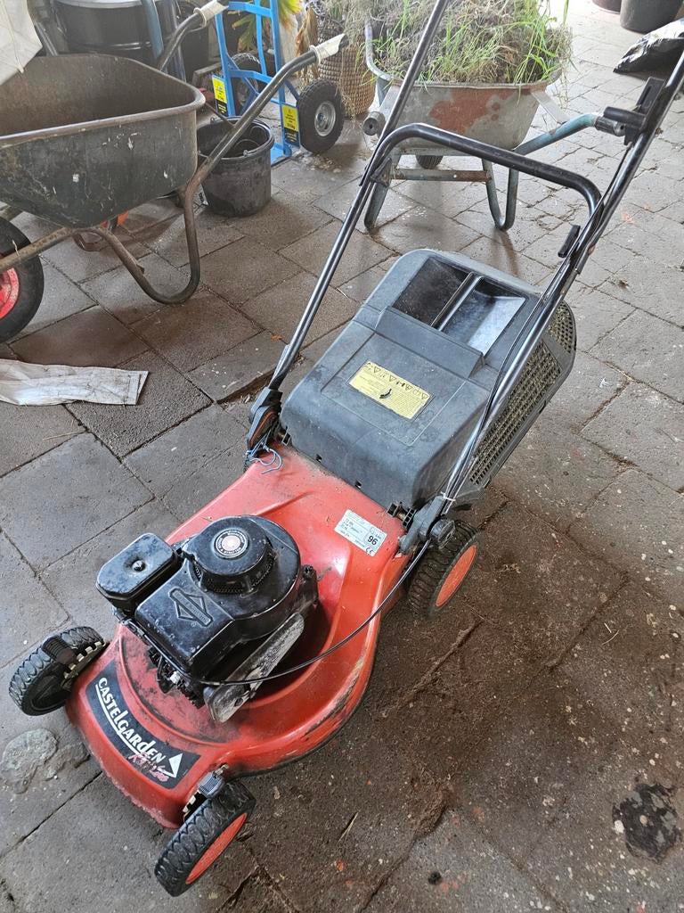 Briggs & Statton grasmaaier, Ophalen, Gebruikt