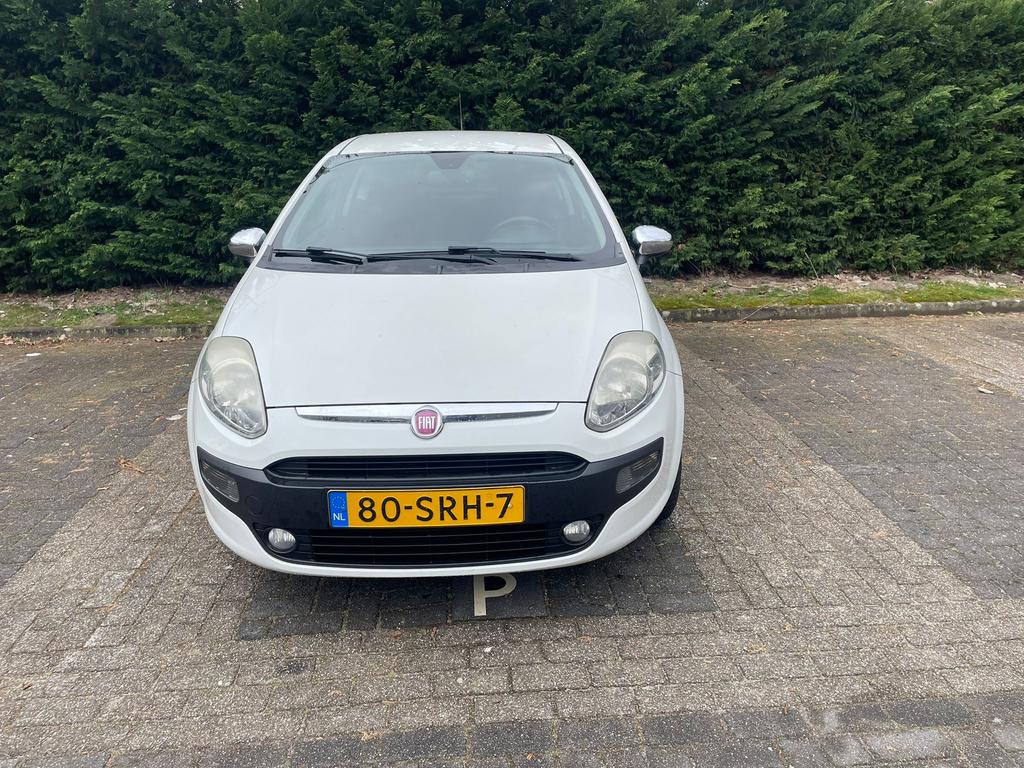 Fiat Punto evo 2012, Auto's, Wit, Particulier, Te koop, Handgeschakeld