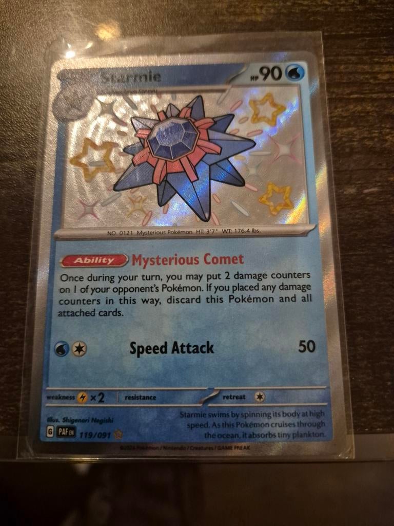 Starmie 119/091, Ophalen of Verzenden, Nieuw