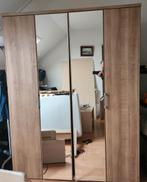 Kledingkast met spiegels, Ophalen, Met deur(en), Gebruikt, 100 tot 150 cm