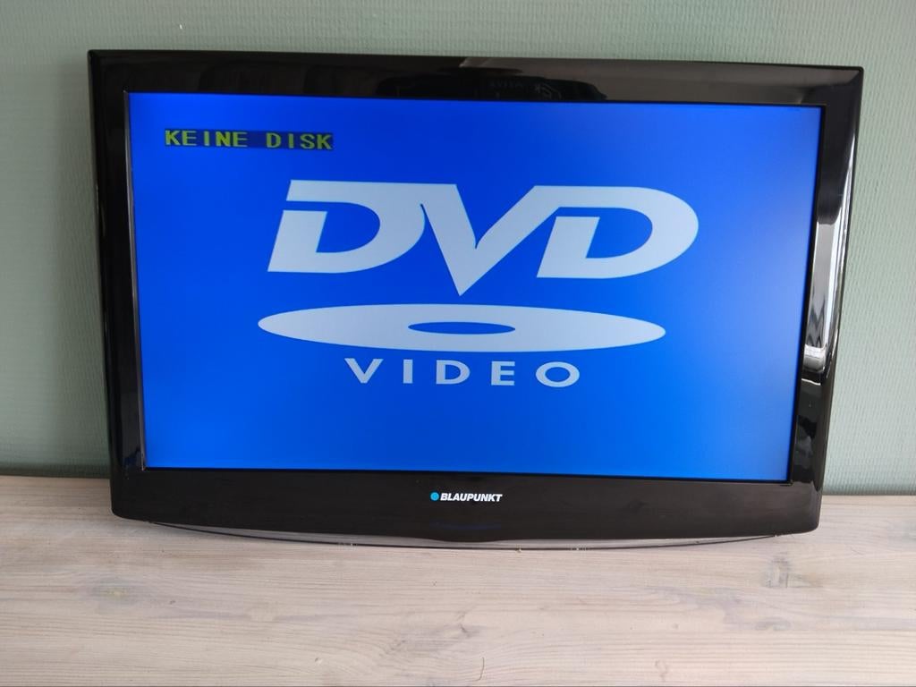 Blaupunkt LCD TV met ingebouwde DVD-speler + muurbeugel, Gebruikt, 50 Hz, 40 tot 60 cm, Ophalen