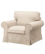 Ikea Ektorp fauteuil hoes beige, Overige kleuren, Ophalen of Verzenden, Zo goed als nieuw, Eén