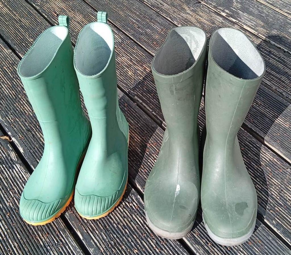 Groene tuinlaarzen, Gebruikt, Dames, Laarzen, Ophalen