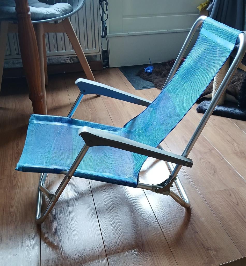 opvouwbare strandstoel, Ophalen