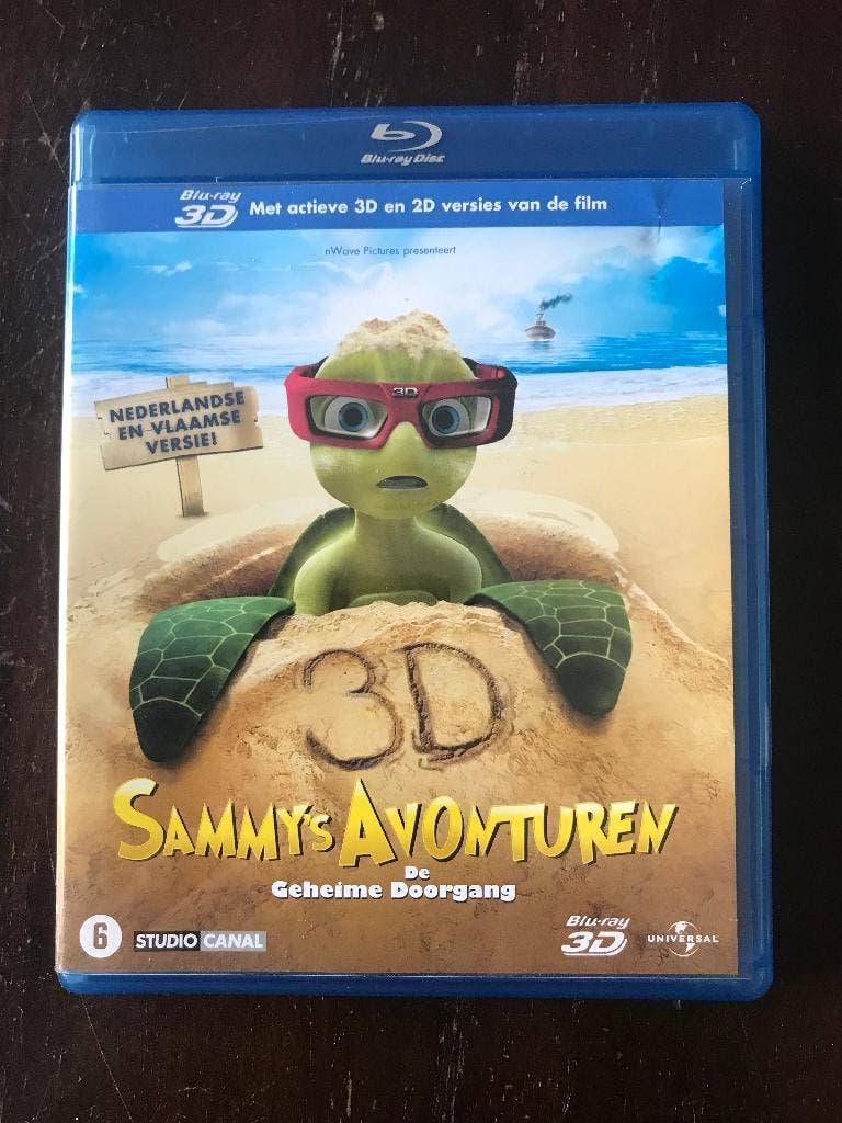 Sammy's Avonturen De Geheime Doorgang 3D Blu Ray, Ophalen of Verzenden, Zo goed als nieuw, Tekenfilms en Animatie