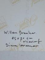 Simon Kramer atelier foto portret Willem Breuker gesigneerd, Ophalen of Verzenden