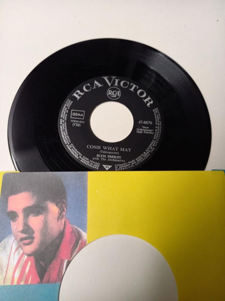 Elvis Presley  - Love letters  / Come what may, Ophalen of Verzenden, Zo goed als nieuw, Pop