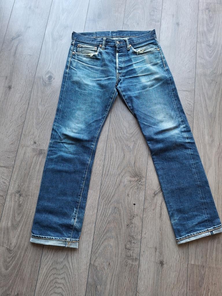 Real mcCoy's, Ophalen of Verzenden, Blauw, W32 (confectie 46) of kleiner