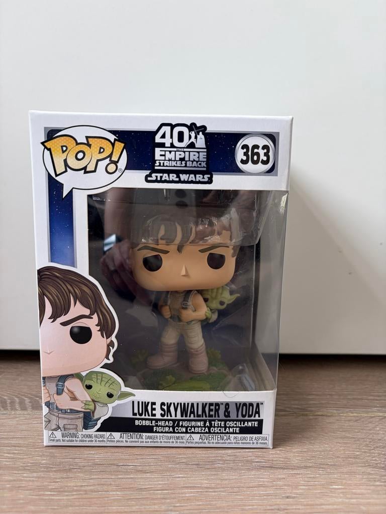 Funko Pop! Luke Skywalker & Yoda #363 Star Wars, Verzamelen, Ophalen of Verzenden, Nieuw