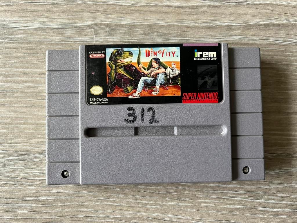 Dino City Super Nintendo, 1 speler, Ophalen of Verzenden, Vanaf 3 jaar
