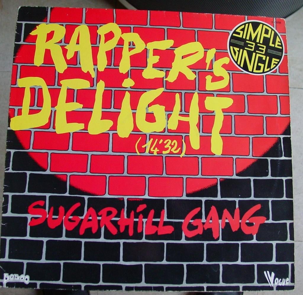 12INCH 45T MAXI LP RAPPER S DELIGHT, Cd's en Dvd's, Vinyl Singles, Gebruikt, Maxi-single, Ophalen of Verzenden, Pop
