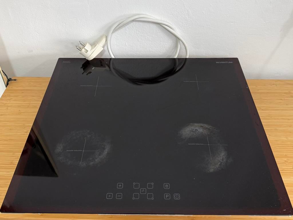 Inventum elektrische kookplaat. KOOPJE!, Zo goed als nieuw, Inbouw, Inductie, 4 kookzones