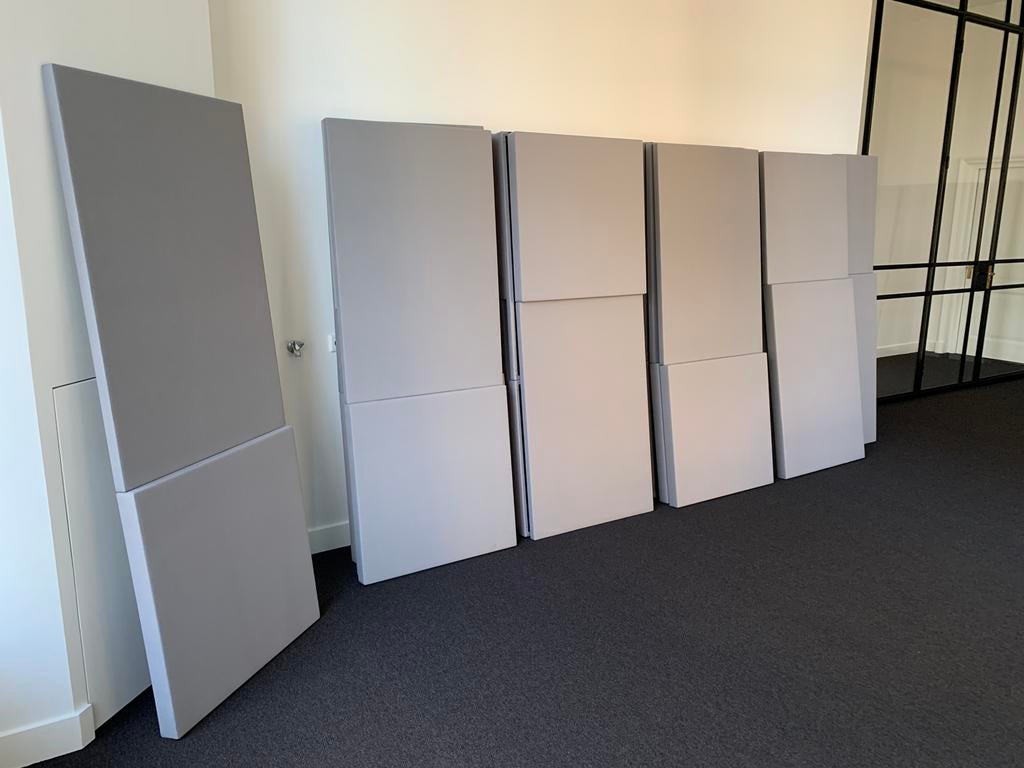 Akoestische Panelen / Wandpanelen - Kleur Light Grey, Ophalen, Zo goed als nieuw