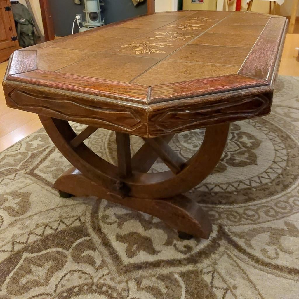 Salontafel vintage, Antiek en Kunst, Ophalen