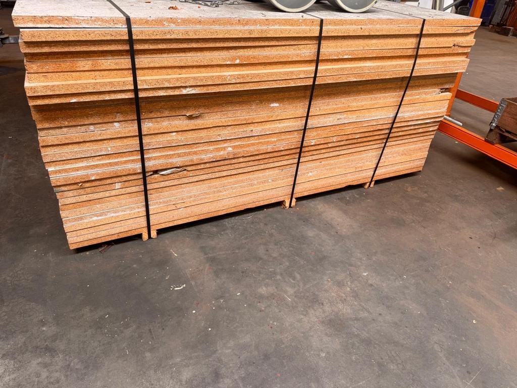 Grote partij platen 125x250, Doe-het-zelf en Verbouw, Platen en Panelen, Ophalen, Gebruikt, Hout, 20 tot 50 mm