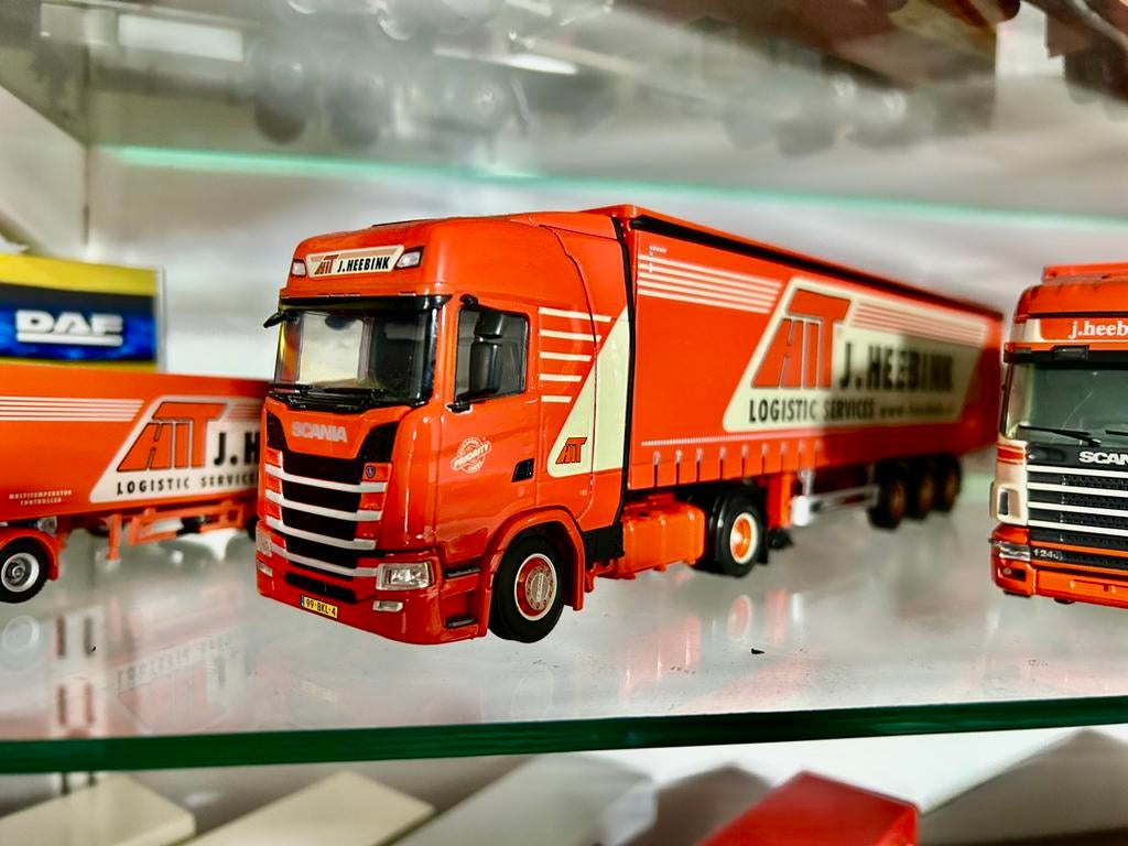 3x Heebink set Tekno WSI.., Ophalen of Verzenden, Zo goed als nieuw, Bus of Vrachtwagen, Tekno