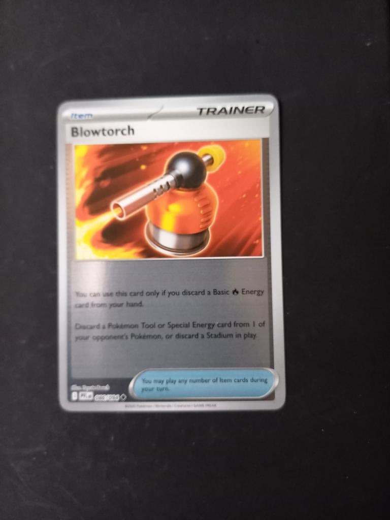 9191. Nieuwe Pokemon Kaart Holofoil  BLOWTORCH (086/094), Verzenden, Nieuw, Losse kaart, Foil
