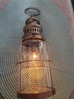 Vintage Decoratieve Lantaarn met  Verlichting, Ophalen of Verzenden, Gebruikt, Vintage, Industrieel, Landelijk