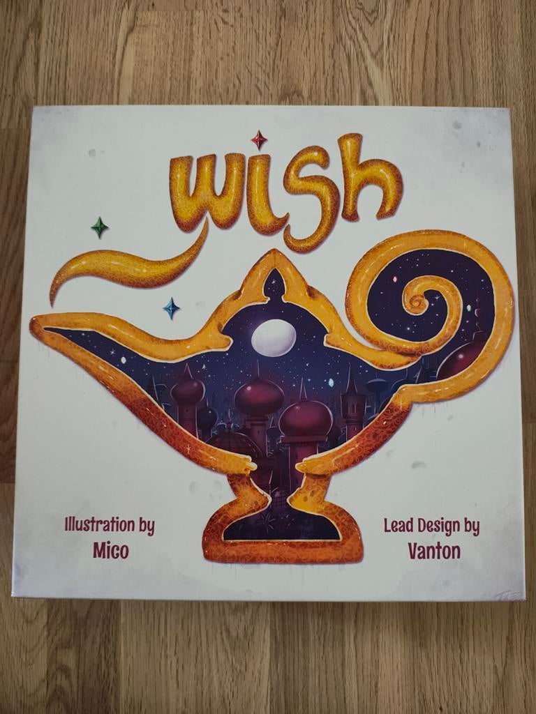 Wish Kickstarter Bordspel - Nieuw in doos, Hobby en Vrije tijd, Gezelschapsspellen | Bordspellen, Een of twee spelers, Ophalen of Verzenden
