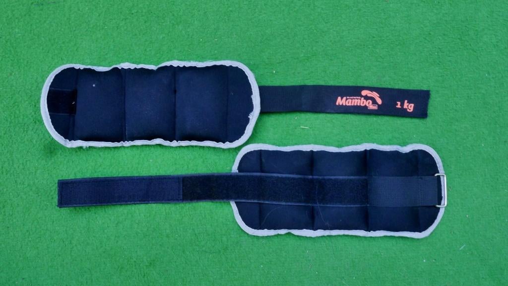 Set Enkellood 2 x 1 Kg - Mambo, Watersport en Boten, Duiken, Ophalen of Verzenden, Gebruikt, Lood of Loodgordel