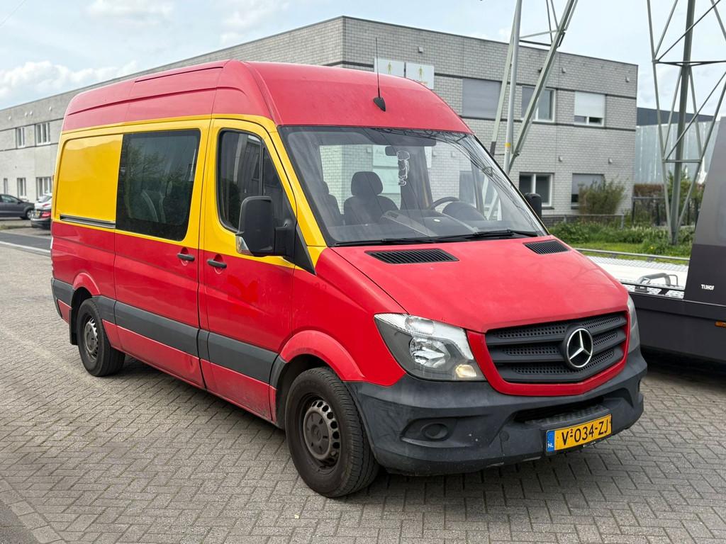 Mercedes-Benz Sprinter 313 2.2 CDI 366 ( 2015 ), Auto's, Euro 5, Gebruikt, Zwart, 4 cilinders