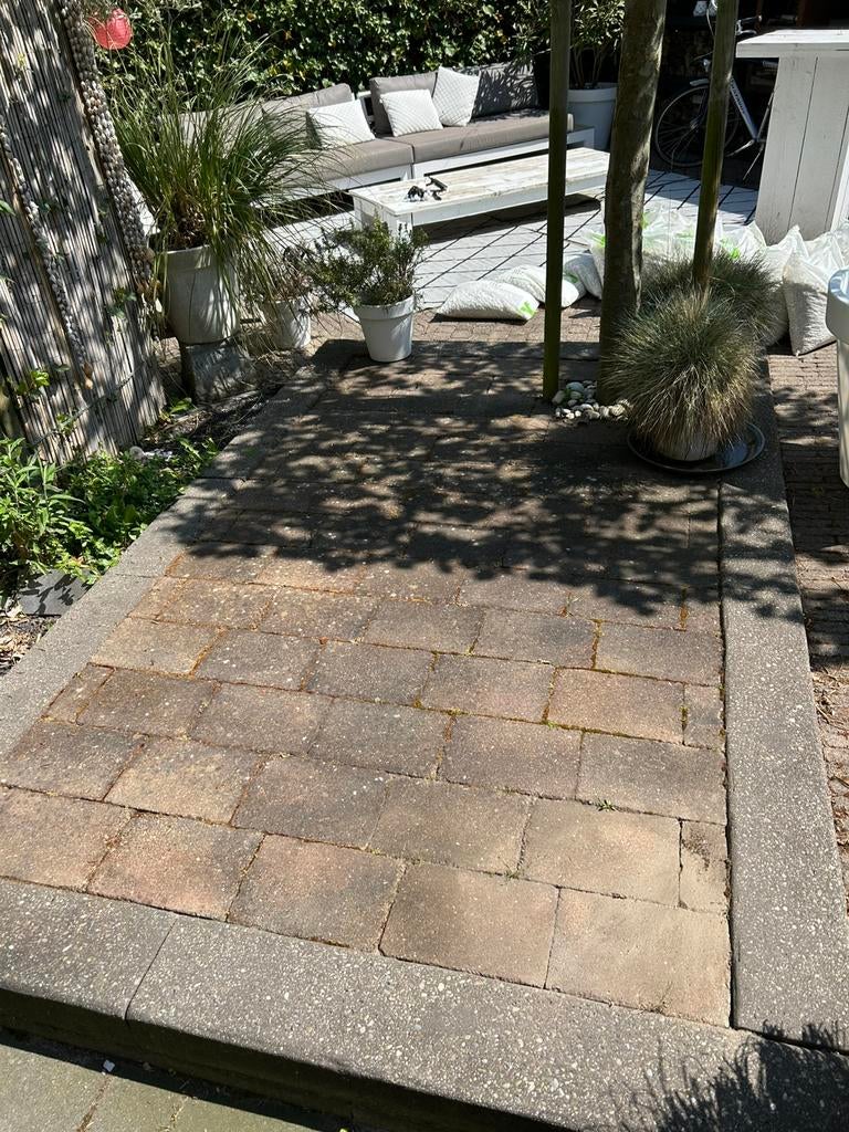 Tuintegels afmeting zie foto’s, Ophalen, Gebruikt, Overige materialen