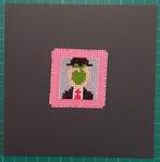 kaart met geborduurd de Zoon des Mens (1793), Ophalen of Verzenden, Nieuw, Overige thema's