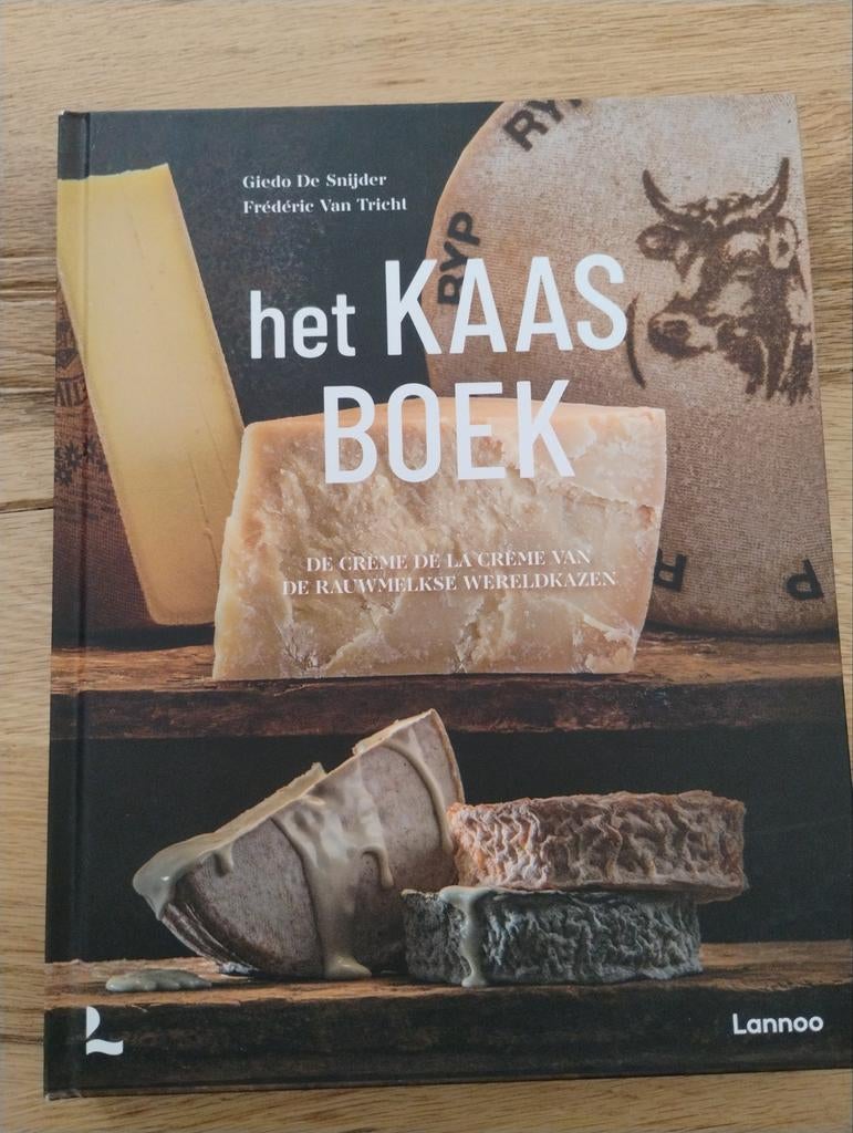 Het Kaasboek: De crème de la crème van rauwmelkse kazen, Giedo De Snijder, Frédéric Van Tricht, Overige typen, Ophalen of Verzenden