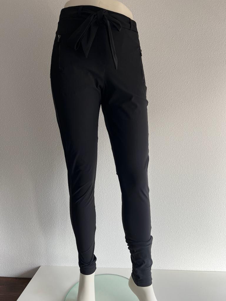 Studio Anneloes zwarte Margot Trousers - S - travelstof, Studio Anneloes, Zwart, Ophalen of Verzenden, Zo goed als nieuw