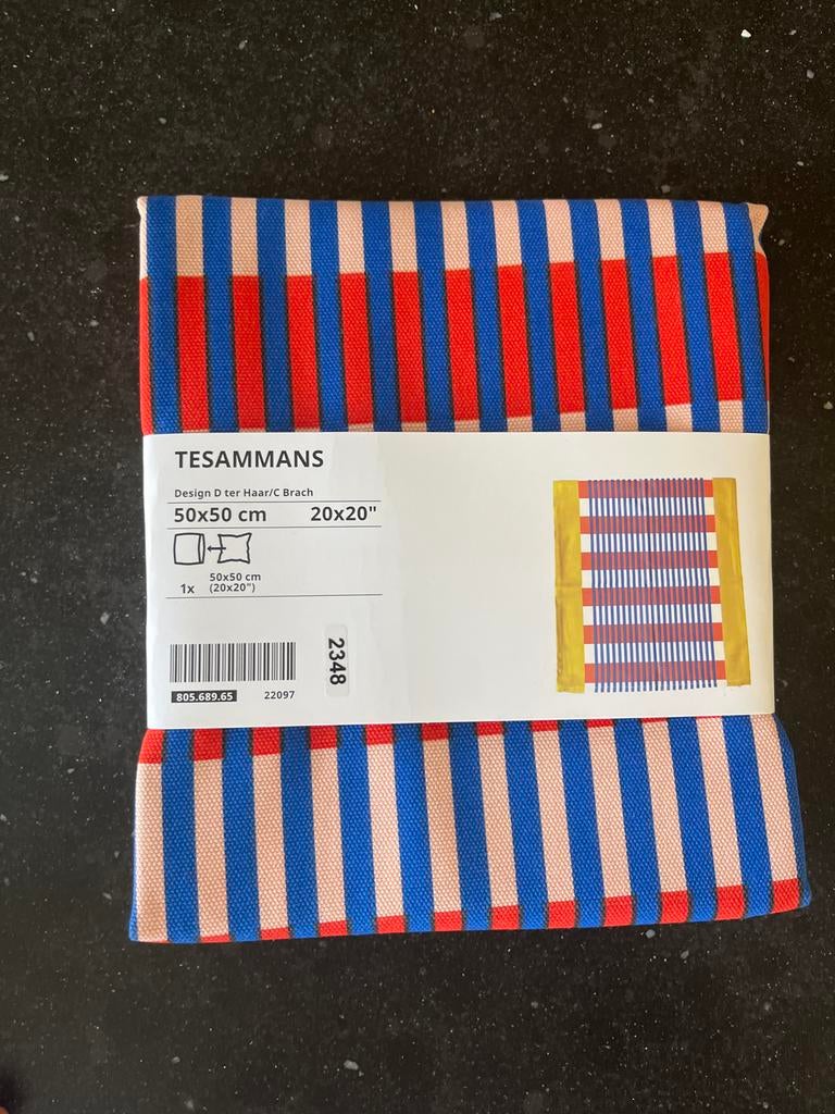IKEA TESAMMAMS Kussenhoes 50x50 cm - Speciale Editie, Huis en Inrichting, Woonaccessoires | Kussens, Ophalen of Verzenden, Nieuw