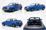 Volkswagen Golf 1.8 Cabriolet 55KW E2 1994 Blauw Apk 05-2027, Voorwielaandrijving, 74 pk, 4 cilinders, Cabriolet
