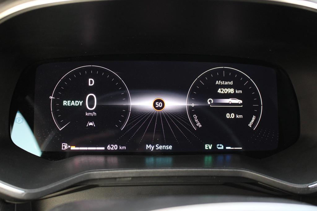 Renault Clio 1.6 E-Tech Full Hybrid 145 esprit Alpine | Adap, Auto's, Gebruikt, Met garantie (alle), Blauw, Leder en Stof