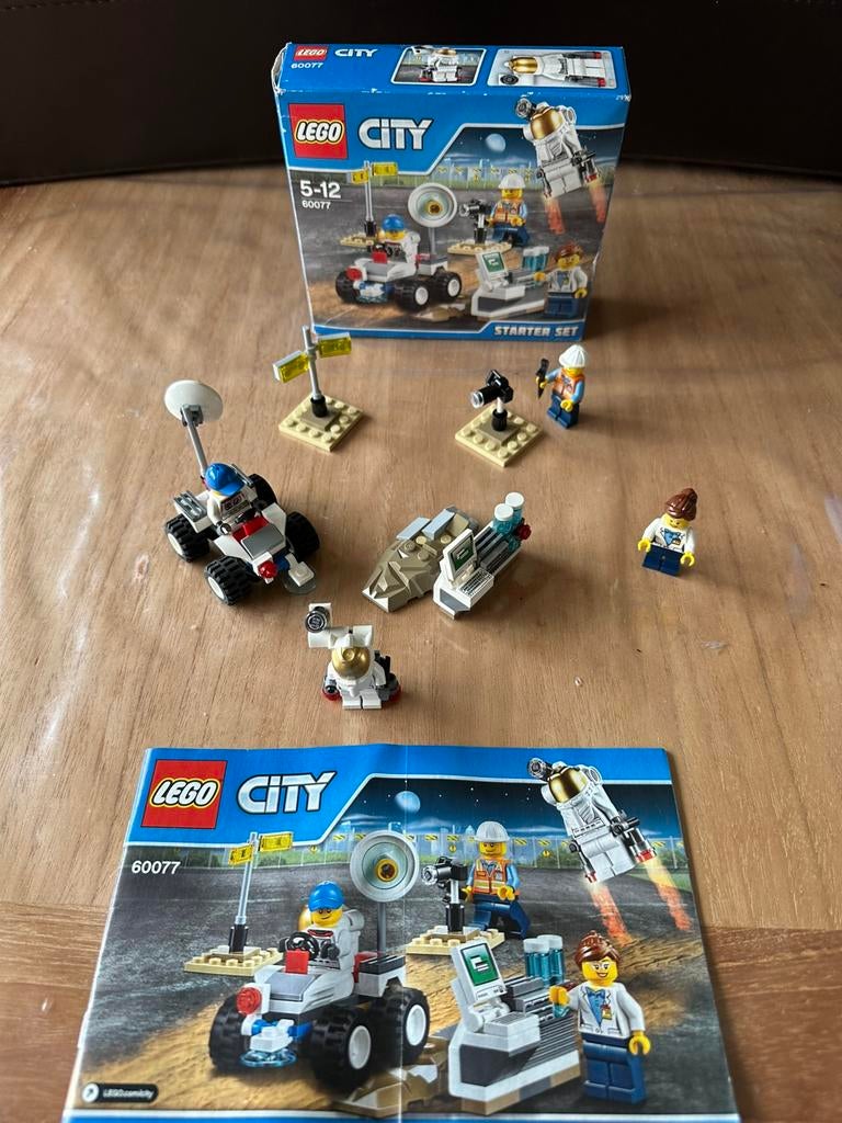 Lego City 60777 Ruimtevaart startset, Ophalen of Verzenden, Zo goed als nieuw, Complete set, Lego