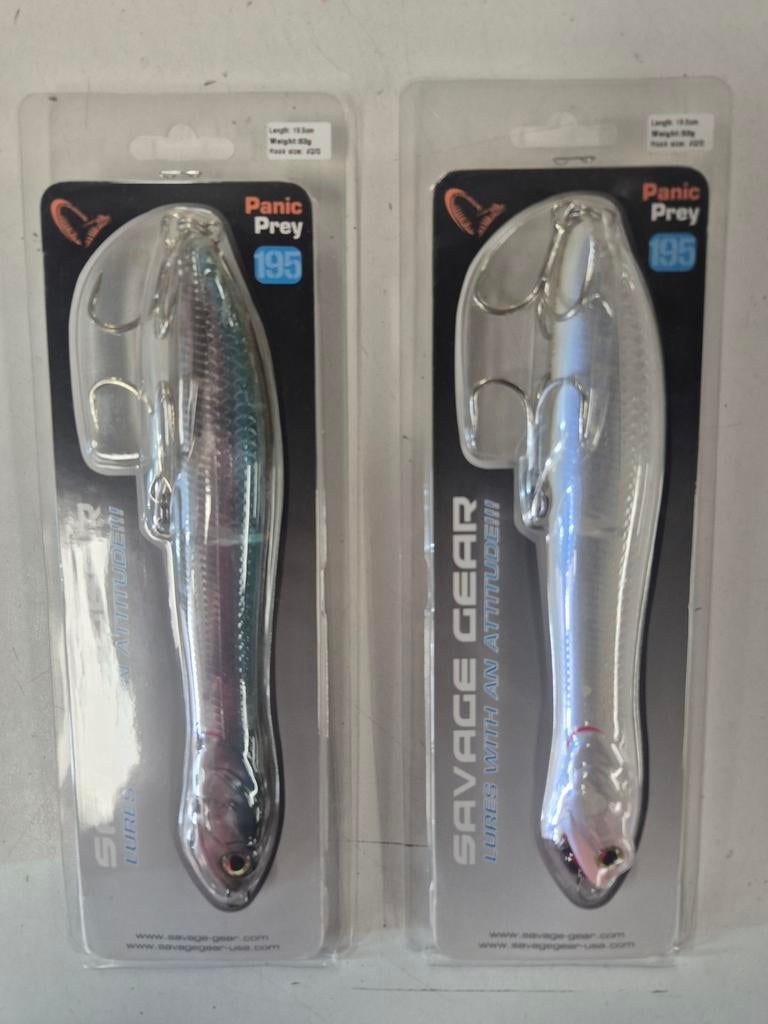 Savage Gear Panic Prey 2x, Ophalen of Verzenden, Nieuw, Overige typen