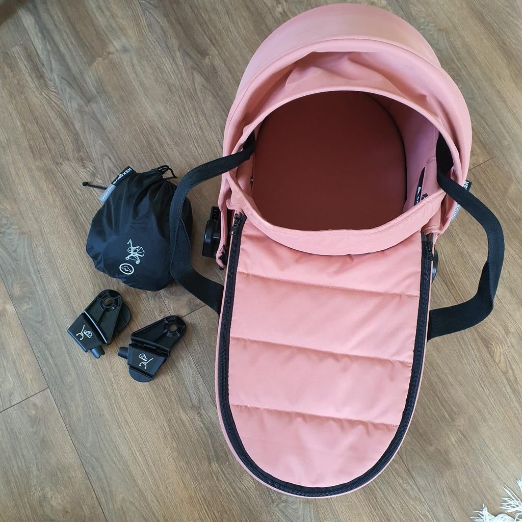 Yoyo bassinet reiswieg roze (ginger), Ophalen of Verzenden, Zo goed als nieuw, Overige merken