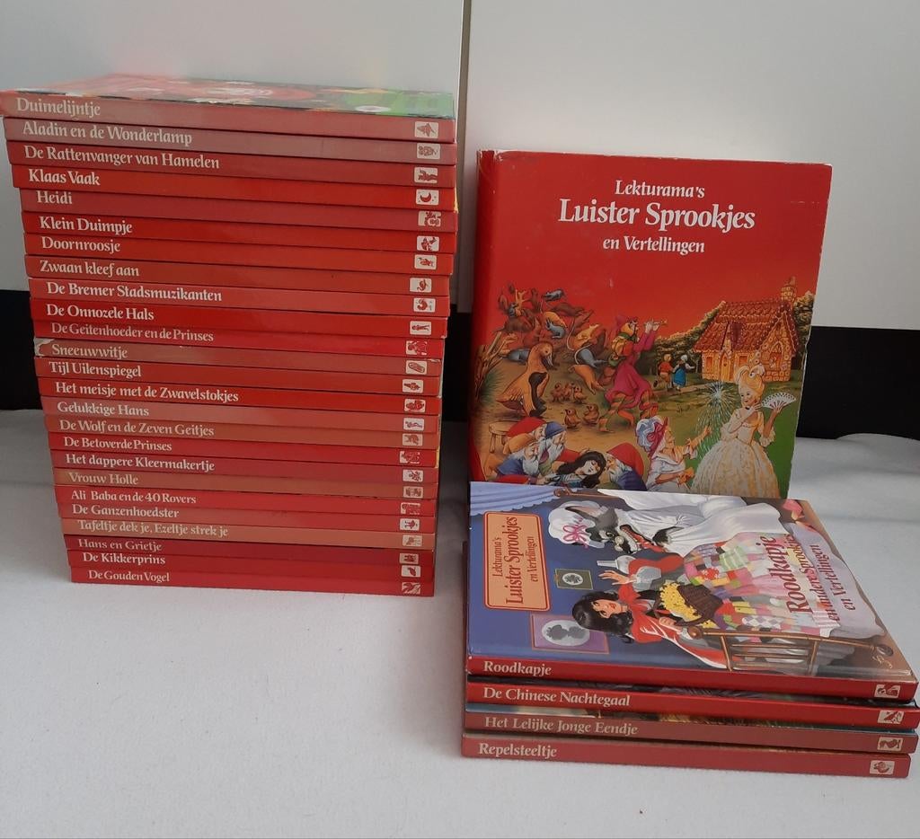 Boeken&Cassettes Lekturama's Luister Sprookjes, Ophalen, Gelezen
