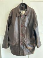 Echt lederen jas maat 52 van Woodville, Ophalen of Verzenden, Zo goed als nieuw, Maat 52/54 (L), Bruin