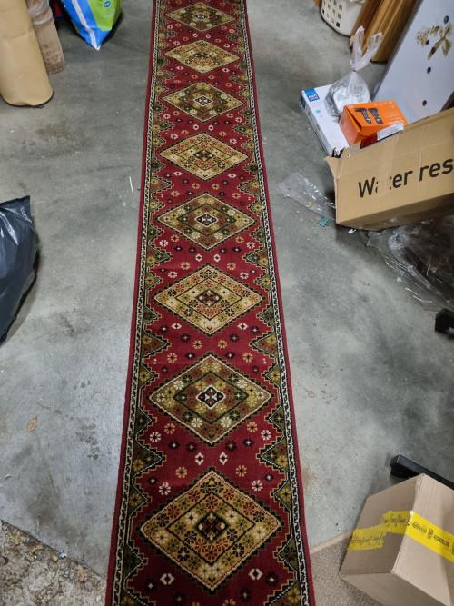 loper vintage voor hal of trap met prent, Ophalen of Verzenden, 'T Olde Gre-j, Info@toldegrej.nl, Endepoelstraat 20f Didam