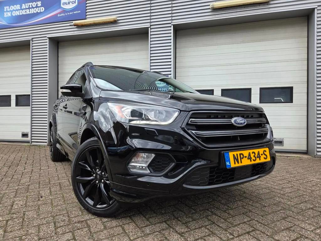 Ford Kuga 1.5 EcoBoost ST Line |NAP| Motorrevis € 13.950,0, 1479 kg, 4 cilinders, Leder en Stof, Zwart