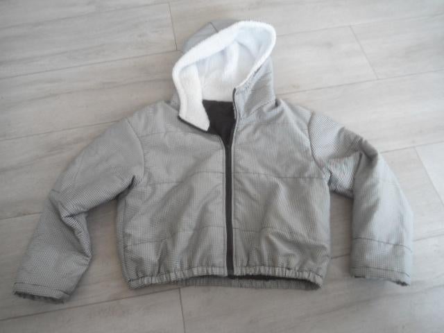 NIEUWSTAAT! Shein; Puffer tussen-jas; maat L, Zwart, Maat 42/44 (L), Ophalen of Verzenden, Zo goed als nieuw