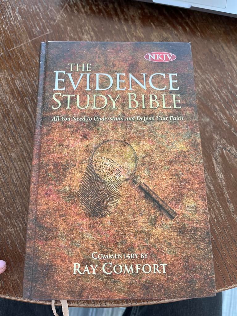 The Evidence Study Bible - Ray Comfort (NKJV), Boeken, Godsdienst en Theologie, Zo goed als nieuw, Christendom | Protestants, Ophalen of Verzenden
